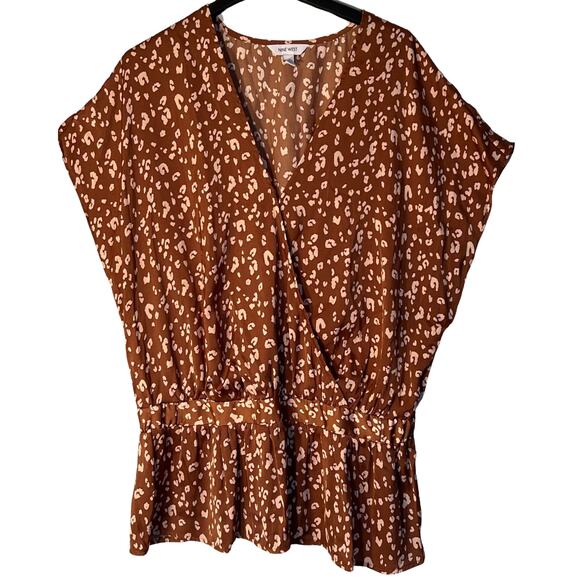 Blouse Lot Womens Size XXL Pink Brown Sleeveless Black Sleeveles Black Nine West - Picture 1 of 12